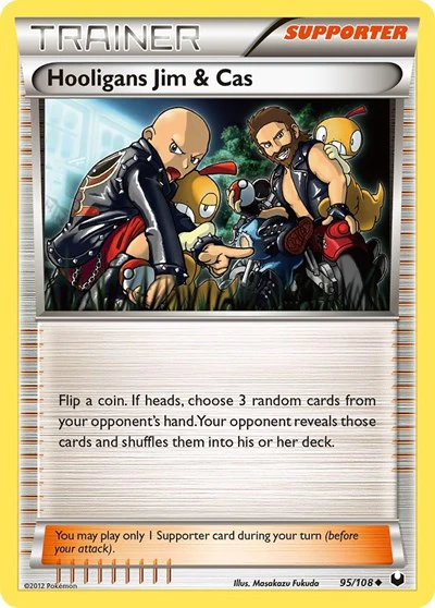 DEX: Hooligans Jim & Cas (Reverse Holofoil)