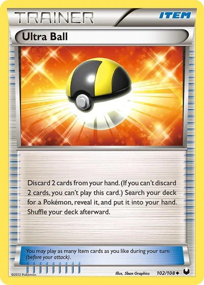 DEX: Ultra Ball (Reverse Holofoil)