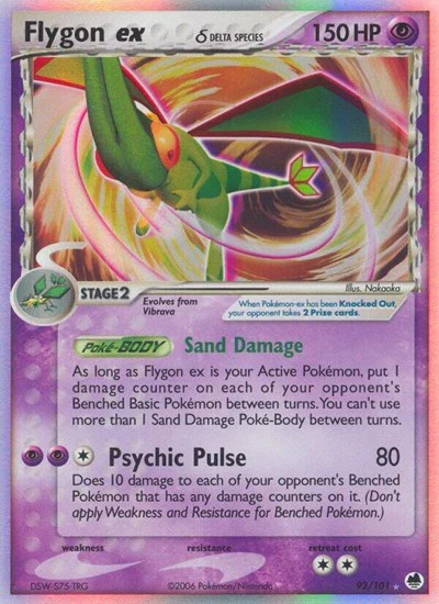 DF: Flygon ex (Delta Species) (Holofoil)