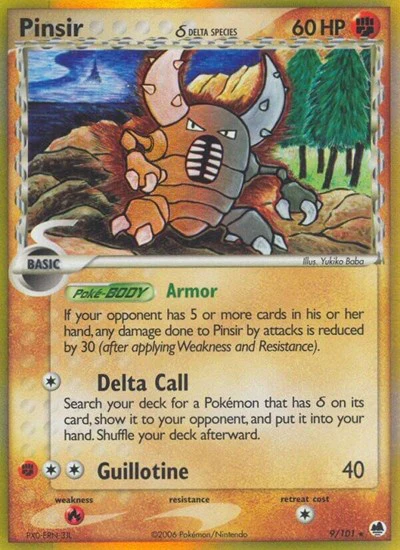 DF: Pinsir (Delta Species) (Holofoil)