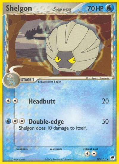 DF: Shelgon (Delta Species)