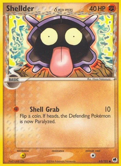 DF: Shellder (Delta Species)