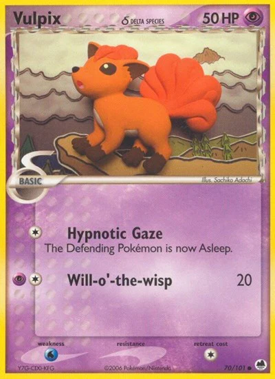 DF: Vulpix (Delta Species)
