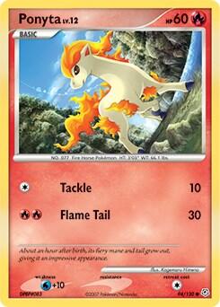 DP: Ponyta (Reverse Holofoil)