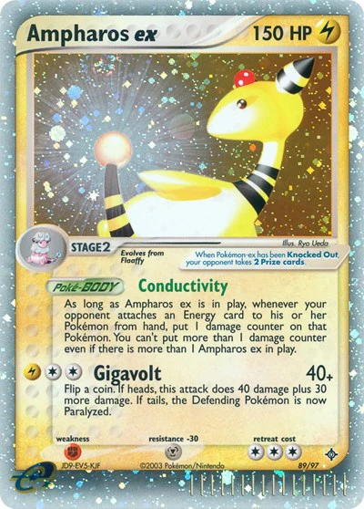 DR: Ampharos ex (Holofoil)