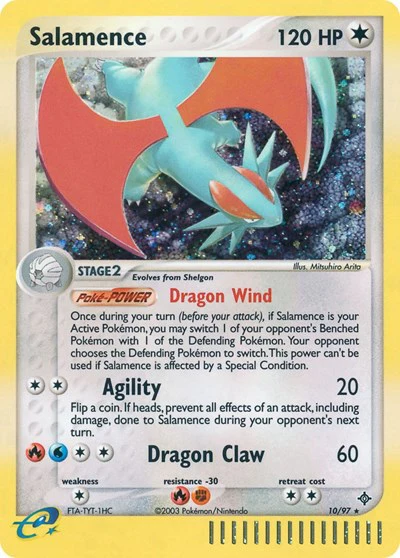 DR: Salamence - 10/97 (Reverse Holofoil)