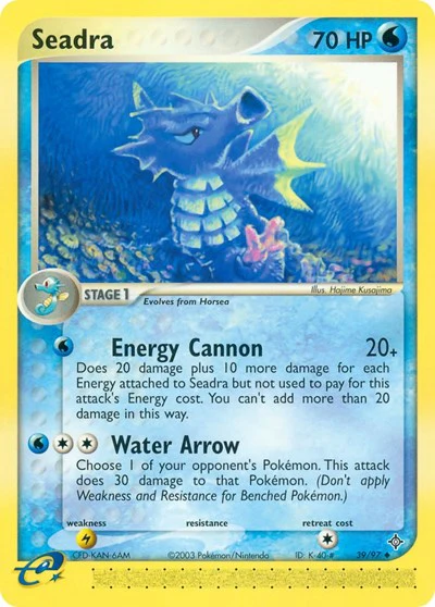 DR: Seadra - 39/97 (Reverse Holofoil)