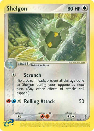 DR: Shelgon - 20/97 (Reverse Holofoil)