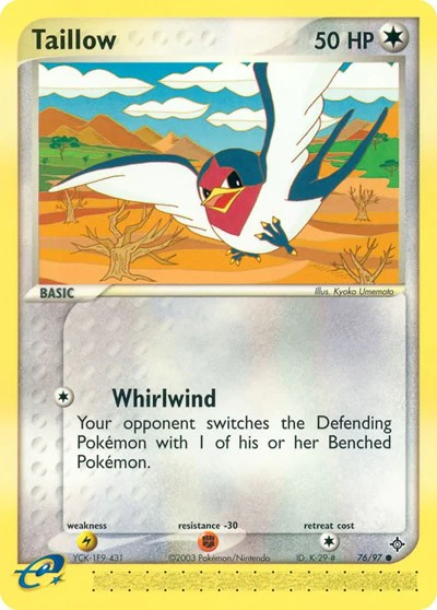 DR: Taillow (Reverse Holofoil)