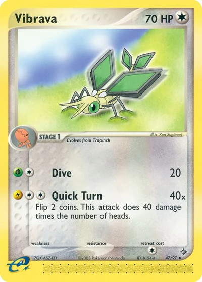 DR: Vibrava - 47/97 (Reverse Holofoil)