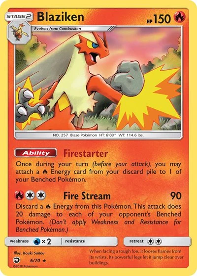 DRM: Blaziken (Reverse Holofoil)