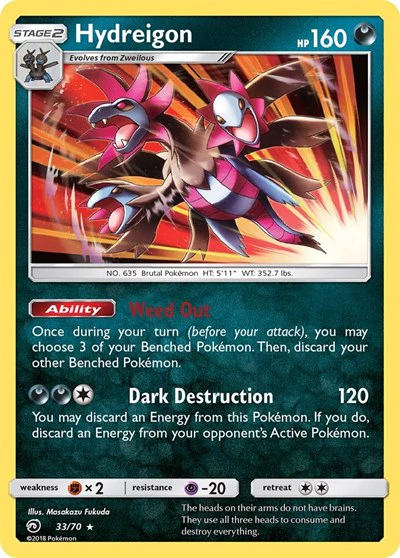DRM: Hydreigon (Reverse Holofoil)