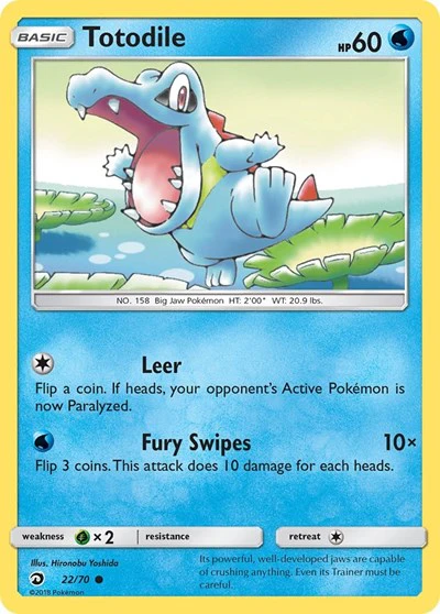 DRM: Totodile (Reverse Holofoil)