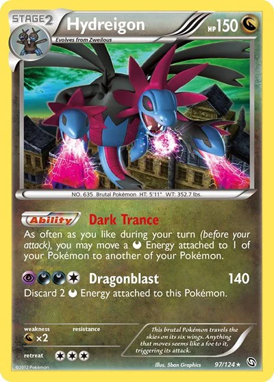 DRX: Hydreigon (97) (Reverse Holofoil)