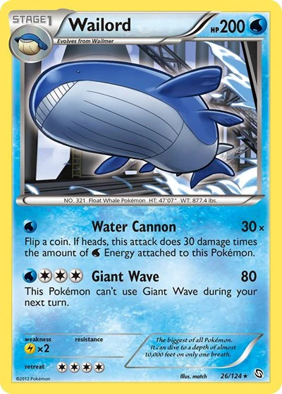 DRX: Wailord (Reverse Holofoil)