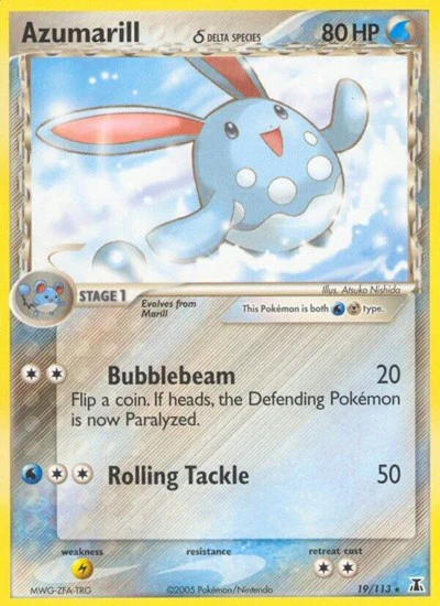 DS: Azumarill (Delta Species) (Reverse Holofoil)