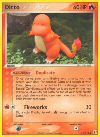 DS: Ditto - 61/113 (Charmander)