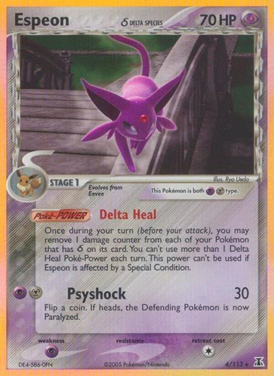 DS: Espeon (Delta Species) (Holofoil)