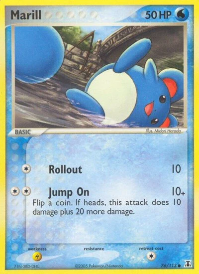 DS: Marill (Reverse Holofoil)