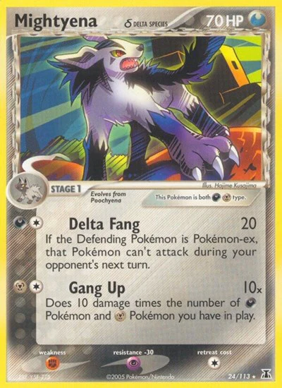 DS: Mightyena (Delta Species)