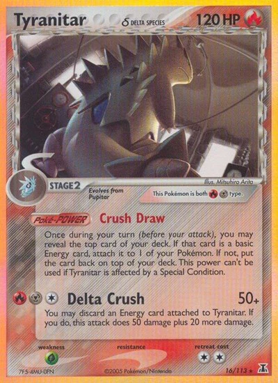 DS: Tyranitar (Delta Species) (Reverse Holofoil)