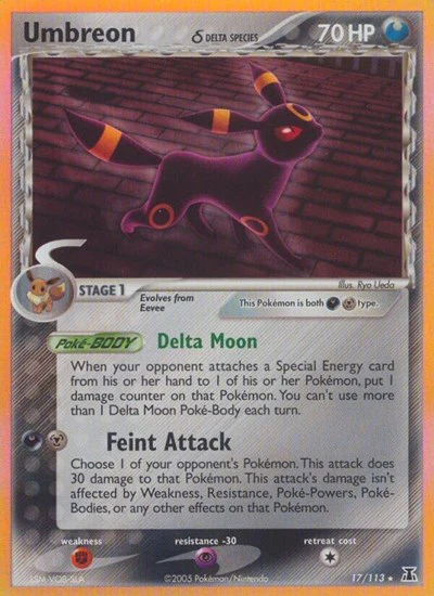 DS: Umbreon (Delta Species) (Reverse Holofoil)