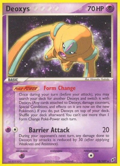 DX: Deoxys (Defense Forme) (Reverse Holofoil)