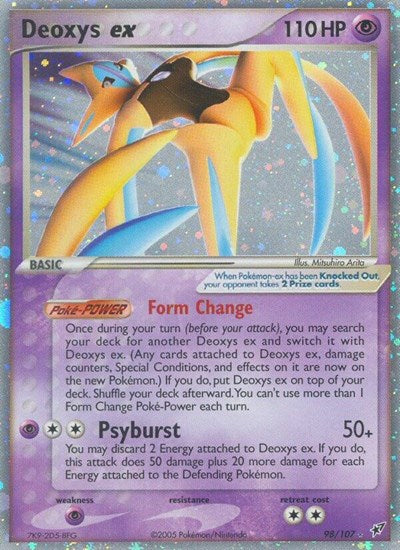 DX: Deoxys ex (Attack Forme) (Holofoil)