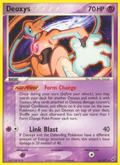 DX: Deoxys (Normal Forme)