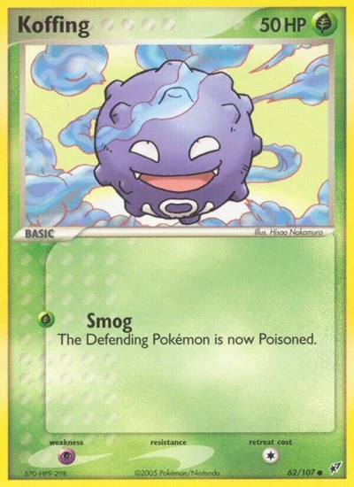 DX: Koffing (Reverse Holofoil)