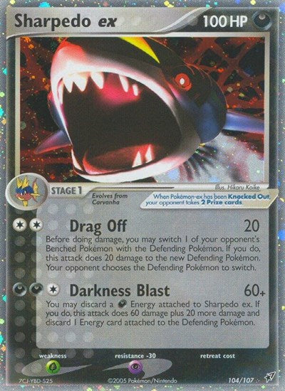 DX: Sharpedo ex (Holofoil)