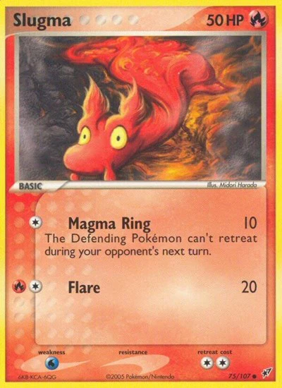 DX: Slugma - 075/107