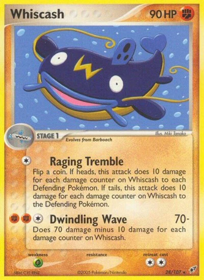 DX: Whiscash (Reverse Holofoil)
