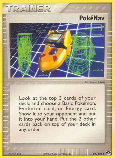 EM: Pokenav (Reverse Holofoil)