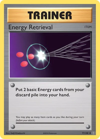 EVO: Energy Retrieval