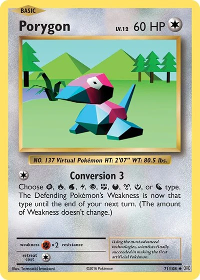 EVO: Porygon (Reverse Holofoil)
