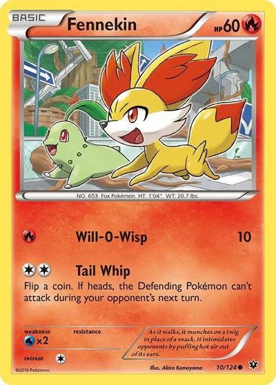 FCO: Fennekin (10) (Reverse Holofoil)