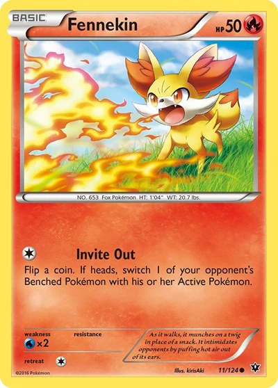 FCO: Fennekin (11) (Reverse Holofoil)