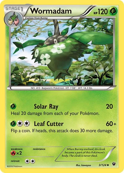 FCO: Wormadam (3) (Reverse Holofoil)