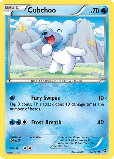 FFI: Cubchoo (Reverse Holofoil)