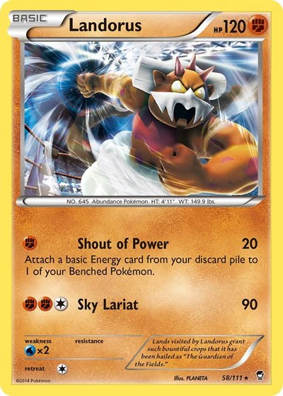 FFI: Landorus (Reverse Holofoil)