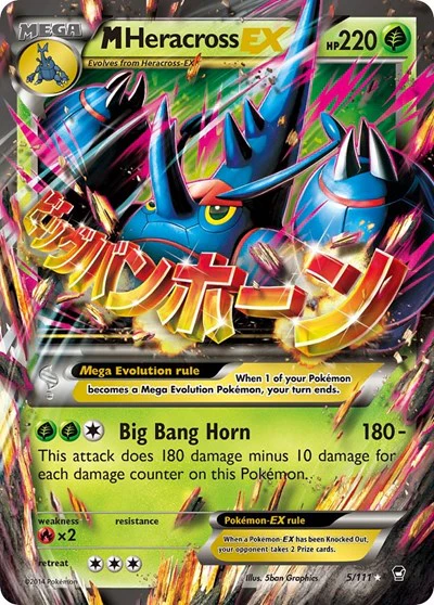 FFI: M Heracross EX (Holofoil)