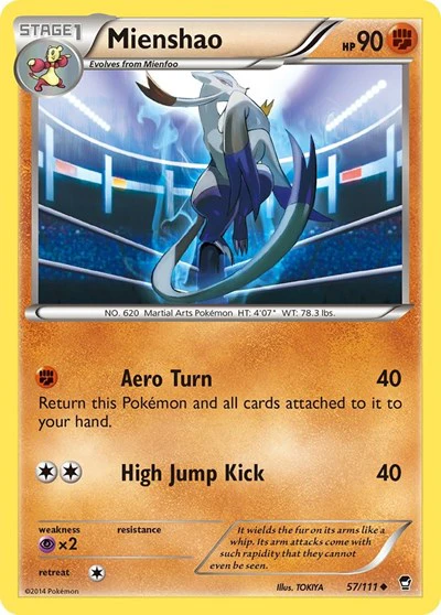 FFI: Mienshao (Reverse Holofoil)