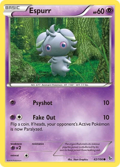 FLF: Espurr (Reverse Holofoil)