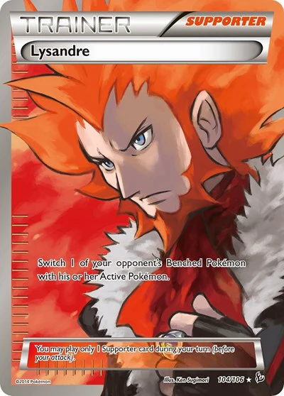 FLF: Lysandre (104 Full Art) (Holofoil)