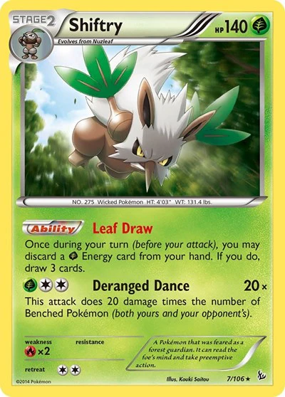 FLF: Shiftry (Holofoil)