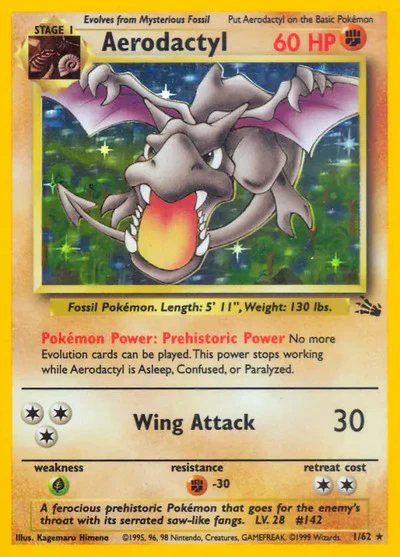 FO: Aerodactyl (1) (Unlimited Holofoil)