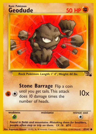 FO: Geodude (Unlimited)