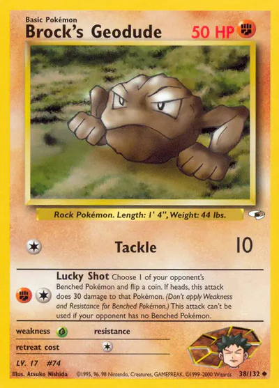 G1: Brock's Geodude (38) (Unlimited)