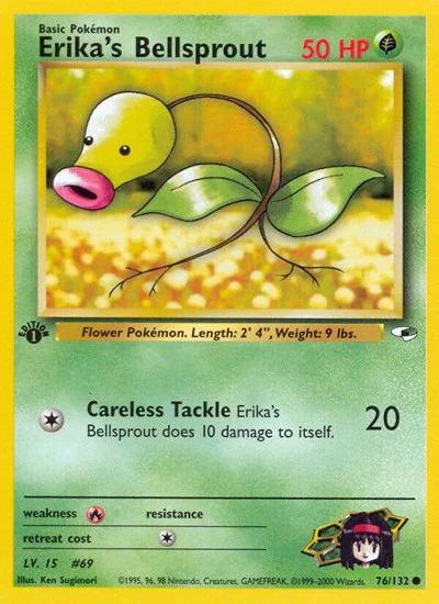 G1: Erika's Bellsprout (76) (Unlimited)